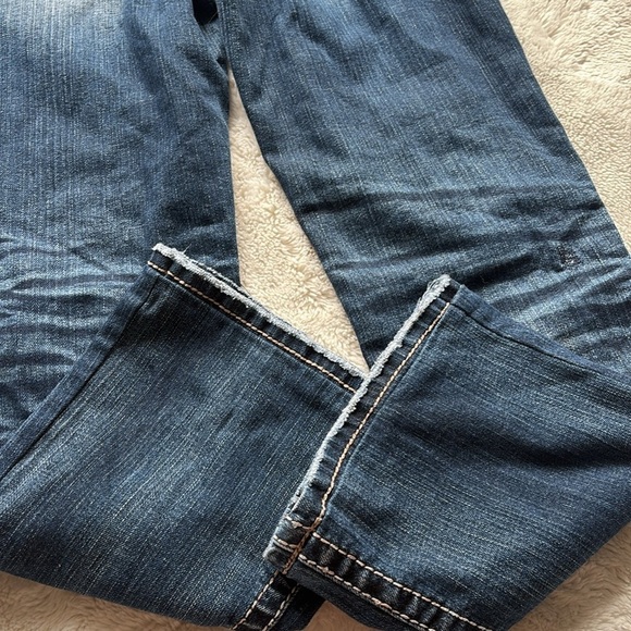 Silver Jeans Co. Lola Flare Jeans W30 L33 | Y2K Boho Distressed Mid Rise Denim - Picture 11 of 12